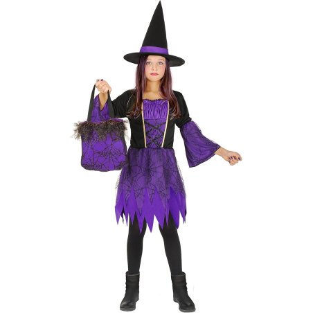 Ciao - Witch costume with bag - 5-7 years