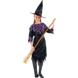 Ciao - Witch costume with belt - 5-7 years