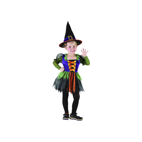 Ciao - Witch costume with hat - 3-4 years
