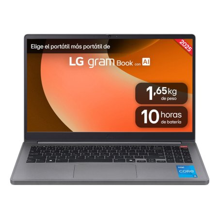LG Gram 15UD50T Intel Core™ i5 i5-1334U Ordinateur portable 38,1 cm (15") Full HD 512 Go SSD Wi-Fi 6 (802.11ax) DOS