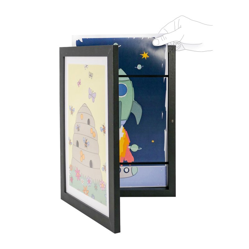 Vanilla Copenhagen - Gallery Frame - Black - 25,3 x 34 x 4 cm