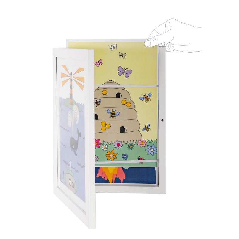 Vanilla Copenhagen - Gallery Frame - White - 25,3 x 34 x 4 cm