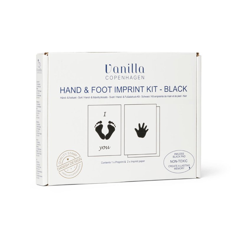 Vanilla Copenhagen - Hand & Foot Inkless Pad - Black - One size