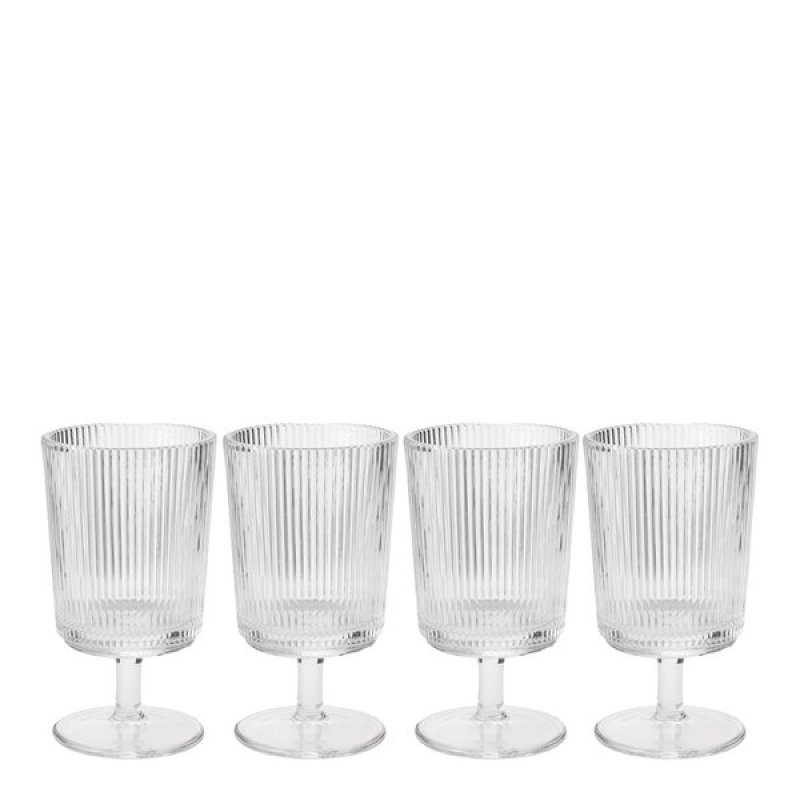 Stelton - Pilastro Wine Glass 0.18 L - 4 Pcs.