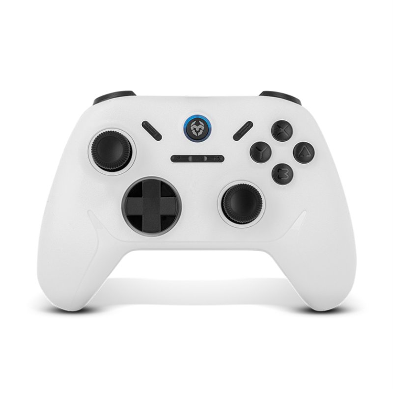 GAMEPAD KROM KADOER INALAMBRICO MULTIPLATAFORMA BLANCO 5.0