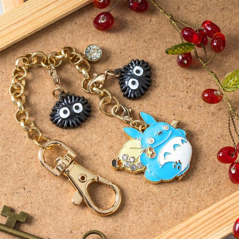 MON VOISIN TOTORO - Totoro bleu - Chainette charms
