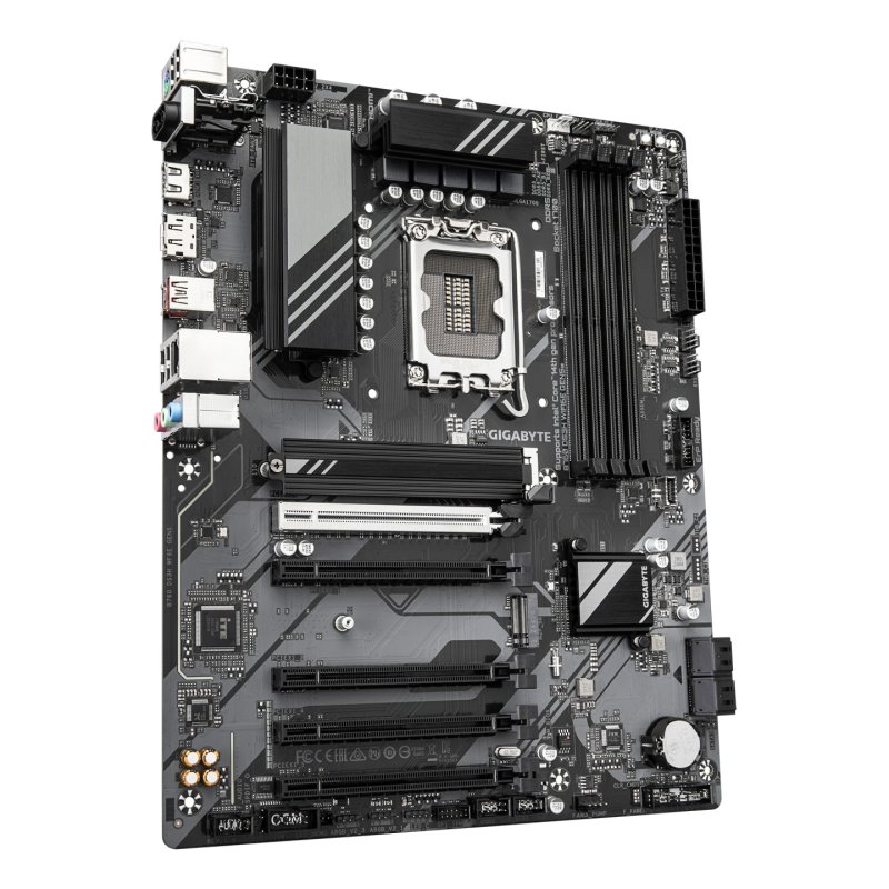 GIGABYTE B760 DS3H WIFI6E GEN5 Motherboard - Supports Intel Core 14th Gen CPUs, 8 2 1 Phases Digital VRM, up to 5600MHz