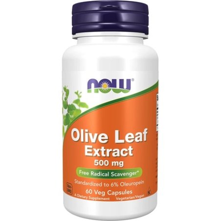 Now Foods Olive Leaf Extract 60 Vcapsules 500mg