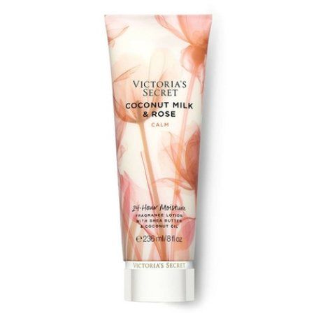 Victoria's Secret New! Natural Beauty Coconut Milk & Rose Scented Lotion 236ml