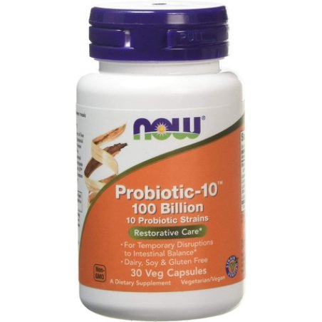 Probiotic-10 100 Billion 10 Probiotic Strains 30 Veg Capsules