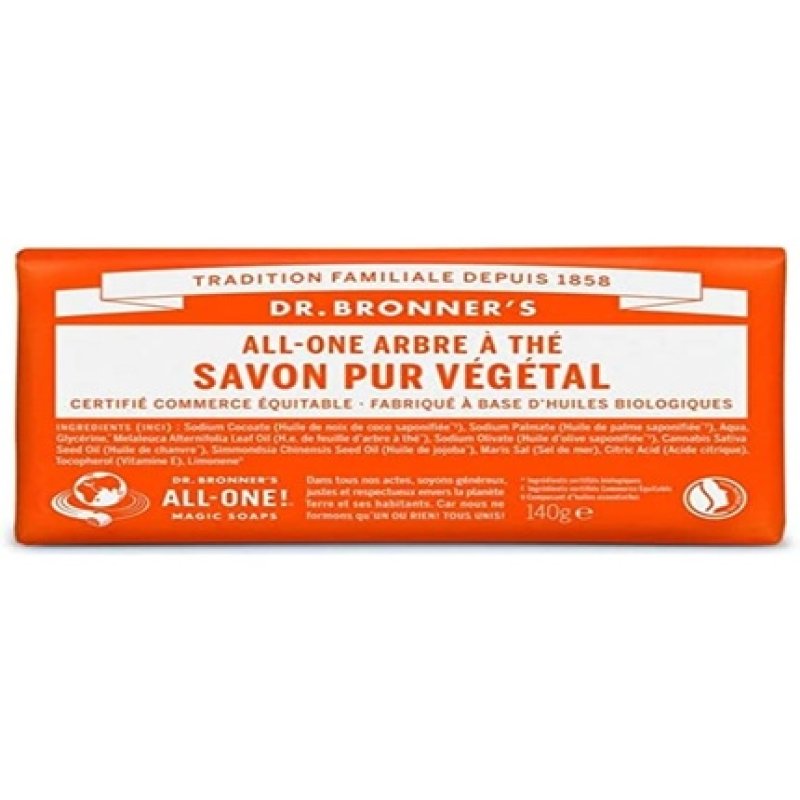 Dr Bronner's Tea Tree Solid Soap