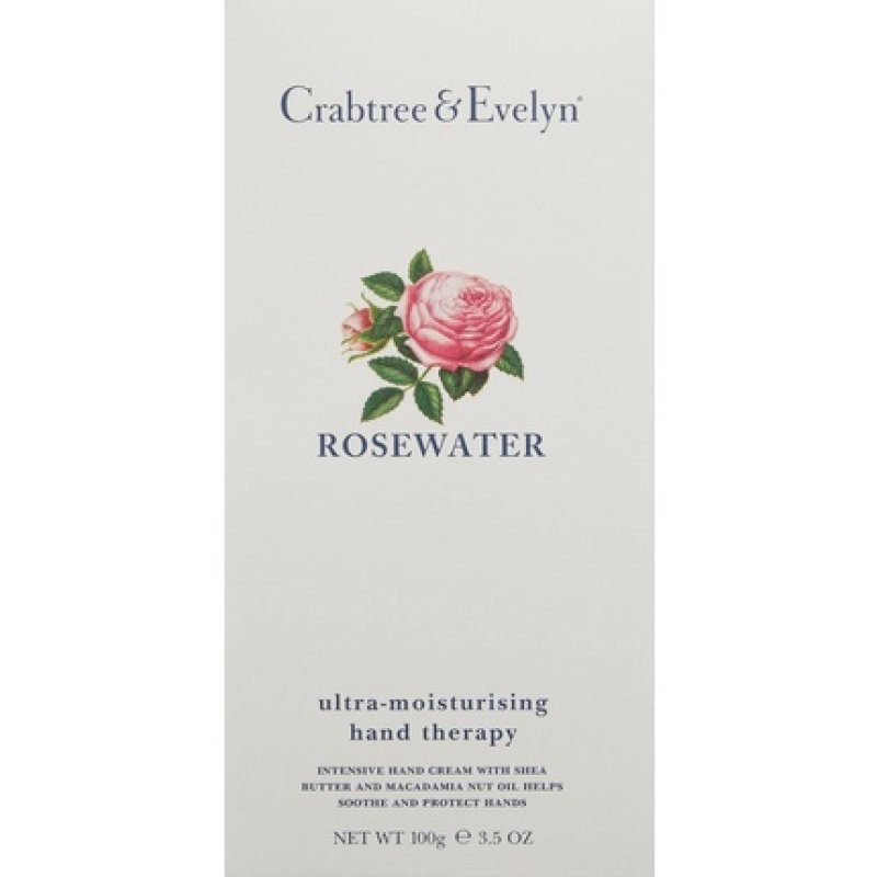 Crabtree & Evelyn Rosewater Hand Therapy 100g 3.5 ounces