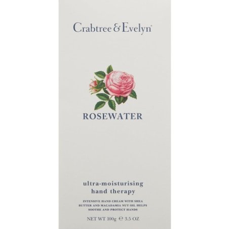 Crabtree & Evelyn Rosewater Hand Therapy 100g 3.5 ounces