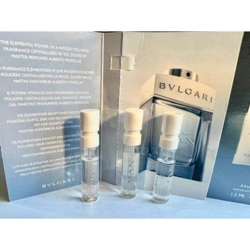Glacial Essence EDP 1.5ml 0.05 fl oz Trial Size Spray Glass - Pack of 3