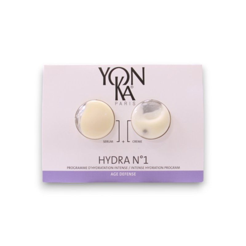 Yonka Age Defence Set - Hydrating Serum And Cream For Face 15 Ml Each