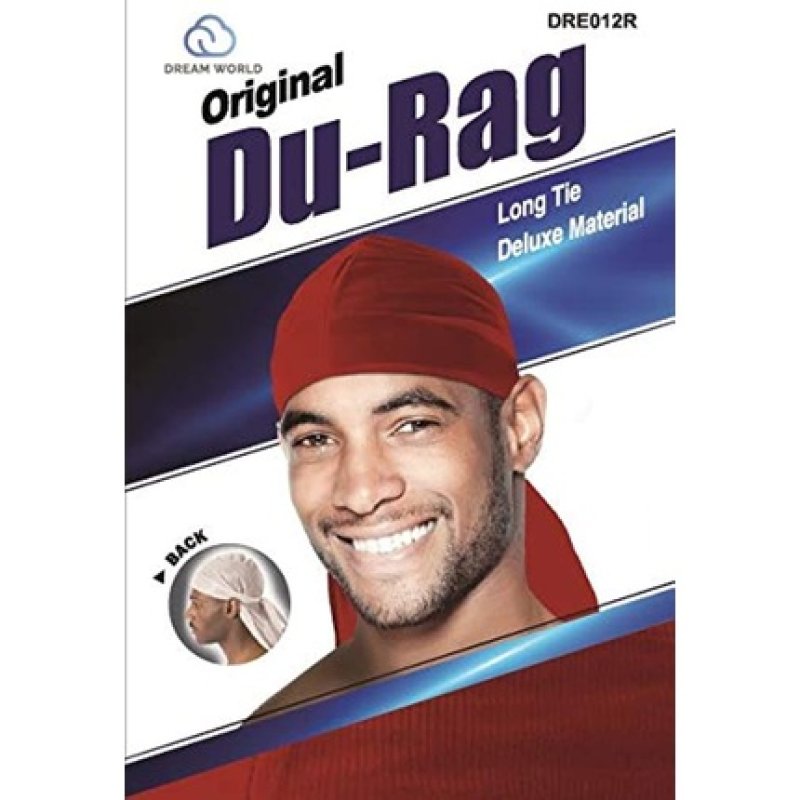 Dream World Original Long Tie Durag Red