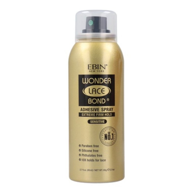 Ebin New York Wonder Lace Bond Adhesive Sensitive Spray 80 Ml
