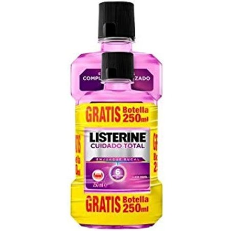 Listerine mouthwash 750ml. Total care.