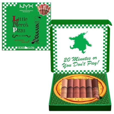 Nyx Professional Makeup Home Alone Butter Gloss Pizza Vault Nudes Lip Gloss Set