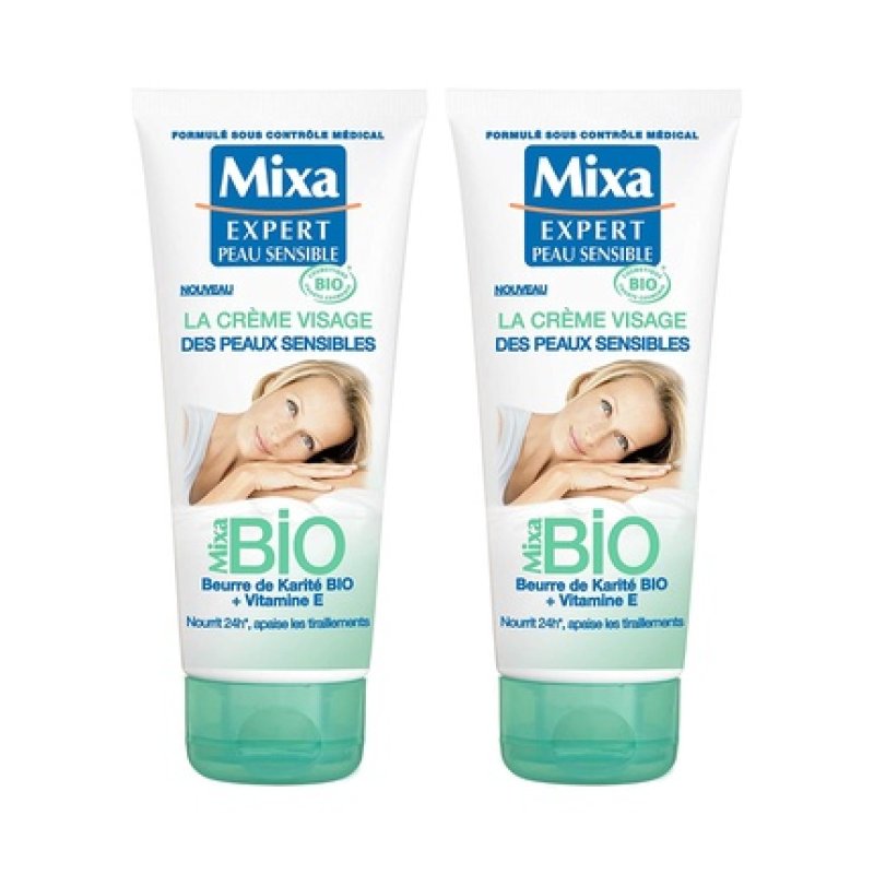 Mixa Bio Face Cream for Sensitive Skin 100ml