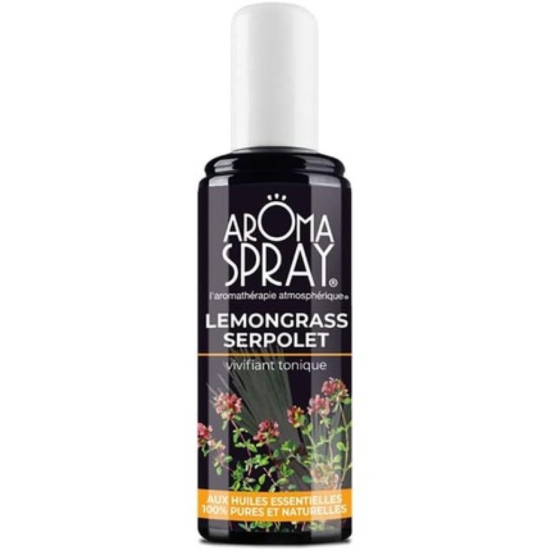 Aromaspray Room Spray Aromatherapy Lemongrass Wild Thyme Invigorating