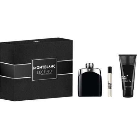 Mont Blanc Legend Eau De Toilette Spray 100 Ml Set Includes 100 Ml Eau De Toilette 100 Ml Shower Gel And 75 Ml Eau De