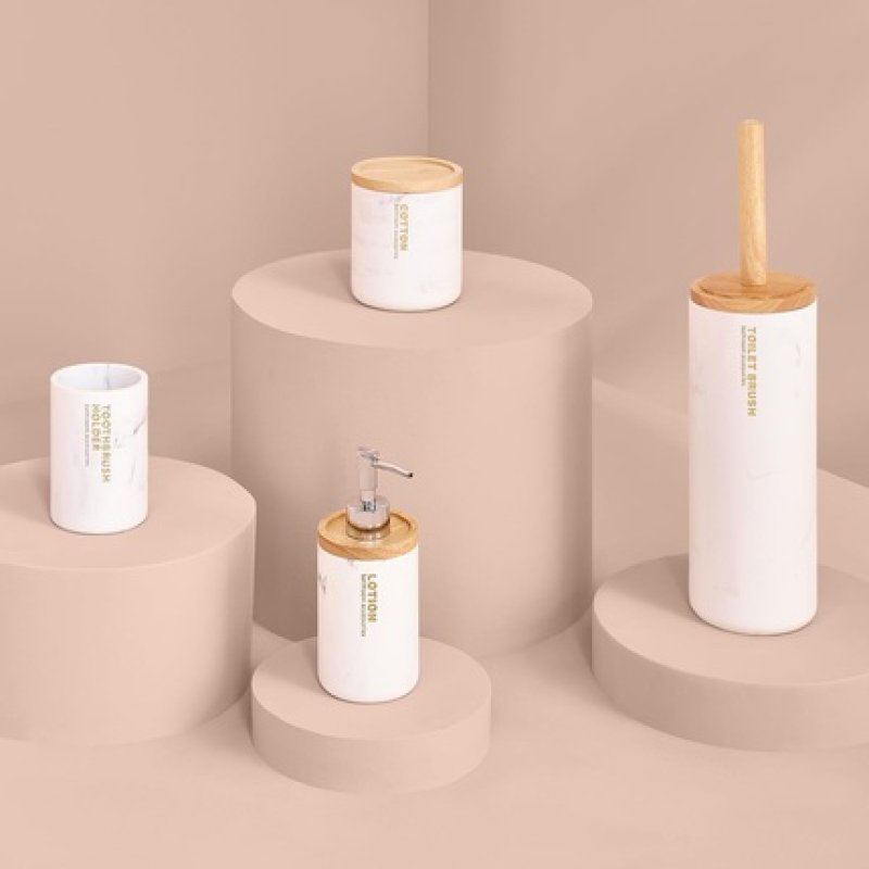 5five Toilet Brush Lea White