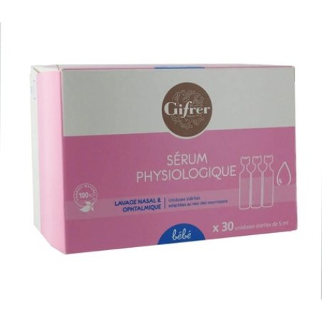 Gifrer Physiological Serum 30 x 5ml - Pack of 30
