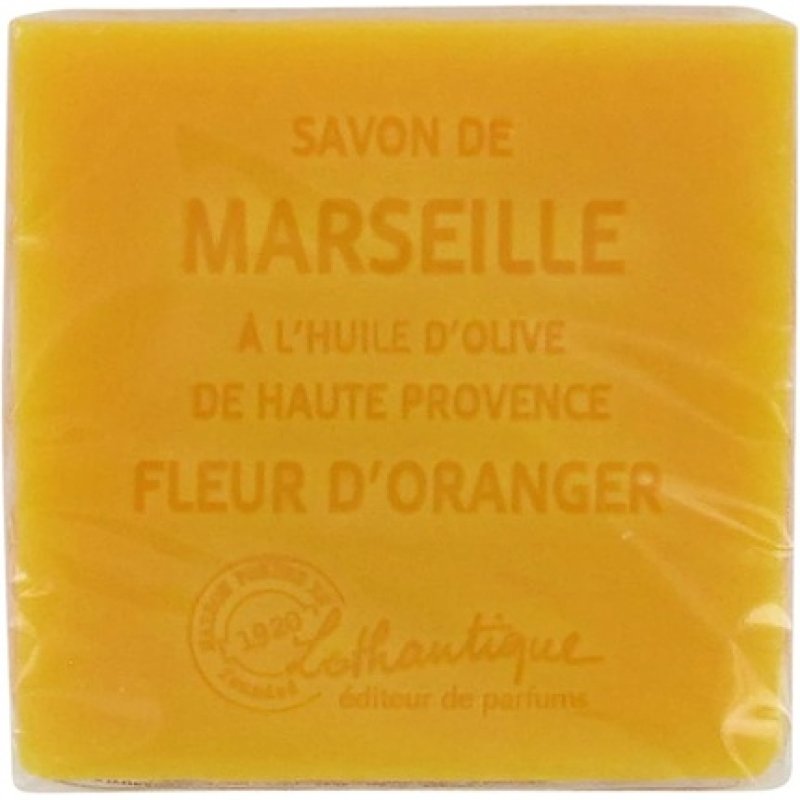 Lothantique Marseille Soap Fragranced 100g - Orange Blossom