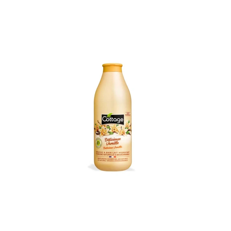Cottage Cottage Delicious Vanilla Milk Shower Gel 750ml