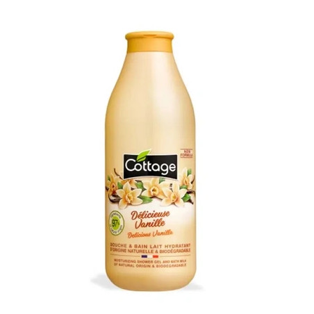 Cottage Cottage Delicious Vanilla Milk Shower Gel 750ml