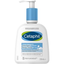 Cetaphil Moisturizing Foam Cleanser for Normal, Dry, and Sensitive Skin with Aloe Vera 236ml