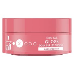 Schwarzkopf Taft Wax Gloss Hair Wax for Men Shine Fixation