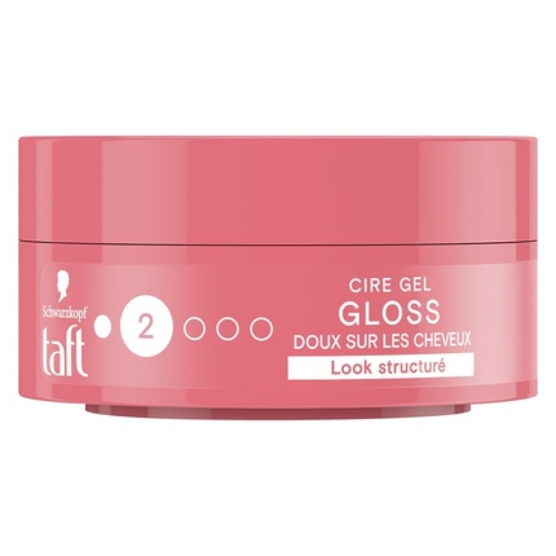 Schwarzkopf Taft Wax Gloss Hair Wax for Men Shine Fixation