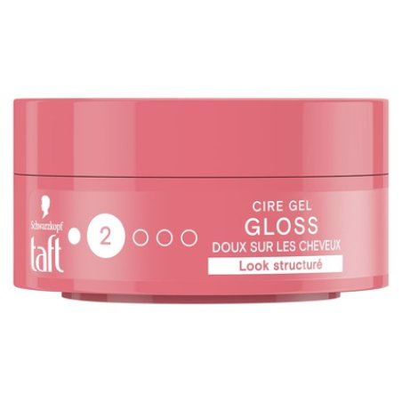 Schwarzkopf Taft Wax Gloss Hair Wax for Men Shine Fixation