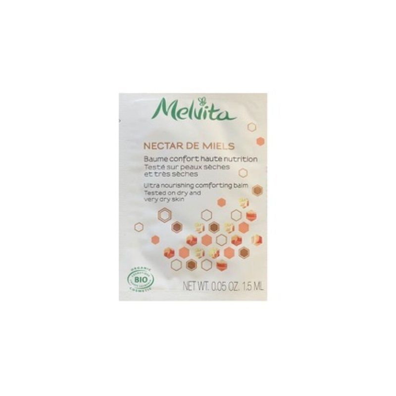 Melvita Nectar De Miels Organic Nourishing Balm For Face And Neck Sample - 15 Ml