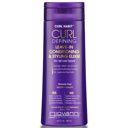 Giovanni Curl Defining Leave-In Conditioner And Style Elixir - 250ml