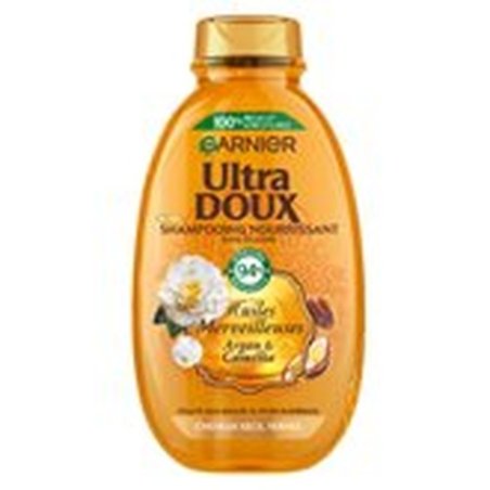 Garnier Ultra Doux Nourishing Shampoo With Argan Oil And Camellia - 300 Ml