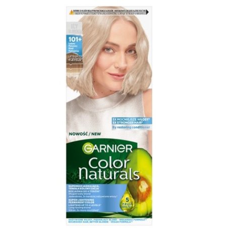Garnier Color Naturals Cream Hair Dye 101 Icy Platinum Blonde
