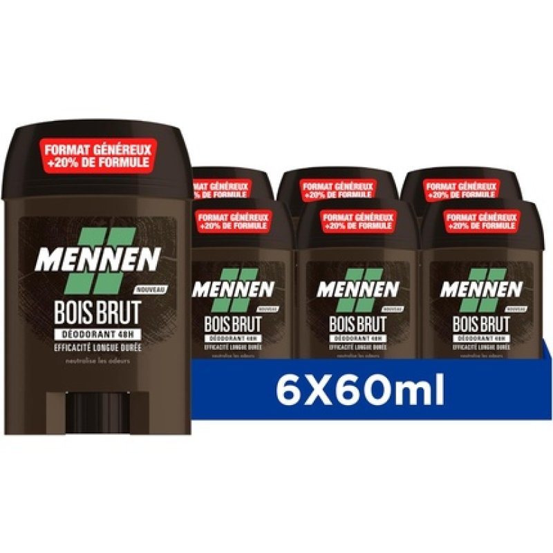Mennen Natural Force Deodorant of Natural Origin for Men 48 Hours