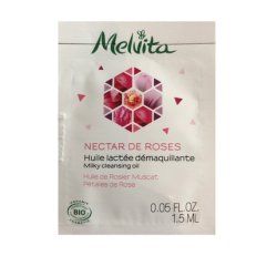 Melvita Nectar De Roses Organic Cleansing Oil For Face Sample - 15 Ml
