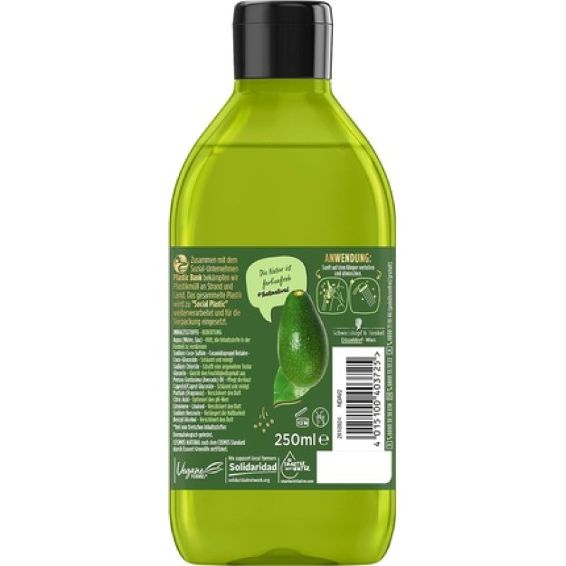 Nature Box Nourishing Shower Gel with Avocado Fragrance 250ml