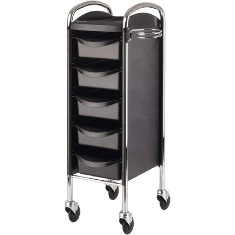 Efalock Piccolo 6002 Service Cart Chrome Black