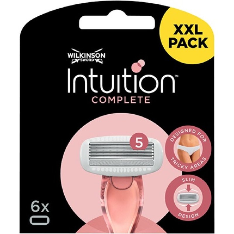 Wilkinson Sword Intuition Complete Replacement Heads 6 Pieces