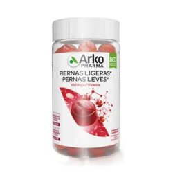 Arkopharma Light Legs Gummies - Cranberry And Blackcurrant Flavor, 60 Gummies