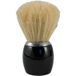 Tade Lacquered Black Shaving Brush