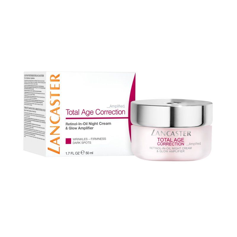 Lancaster Total Age Correction Retinol-in-Oil Night Cream & Glow Amplifier 50ml