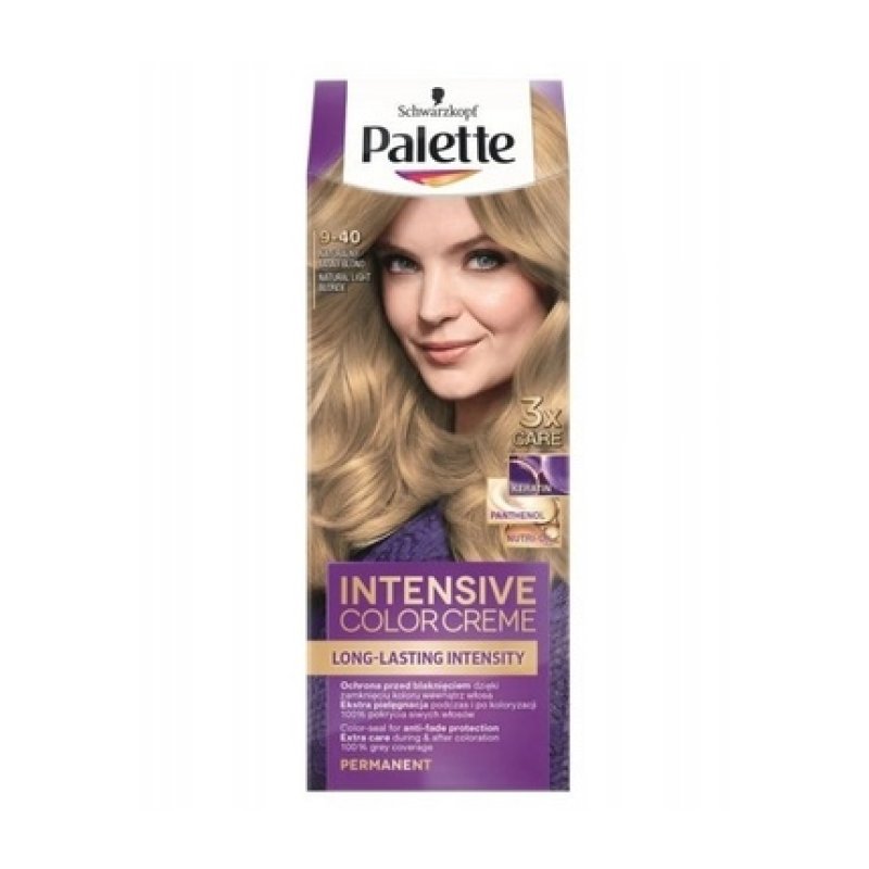 Schwarzkopf Palette Intensive Hair Color 9-40 Naturally Light Blond
