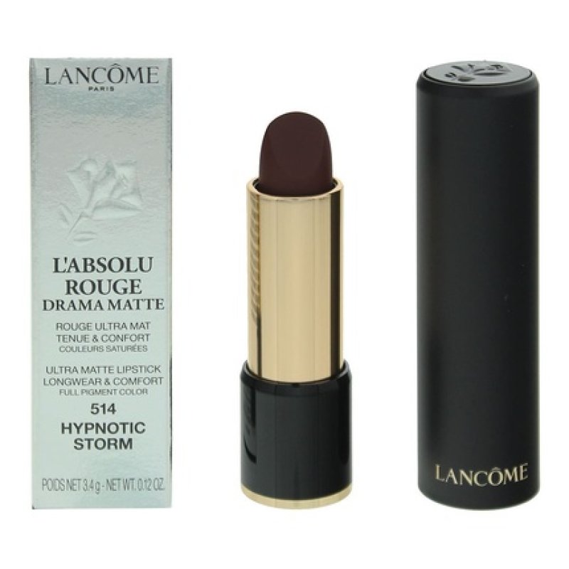 Lancome L'Absolu Rouge Drama Matte 514 Hypnotic Storm Lip Color 34g