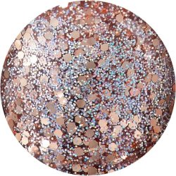 Rimmel London Glitter Nail Polish Top Coat Disco Diva 8ml